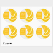 Lemon Facial Mask Label (Vel)