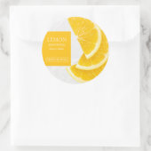 Lemon Facial Mask Label (Tas)