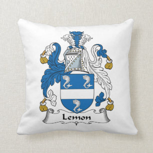 Lemon Family Crest Kussen