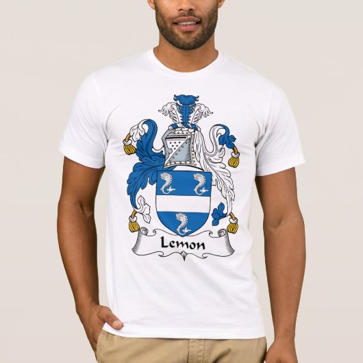 Lemon Family Crest T-shirt (Voorkant)
