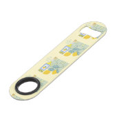 Lemon Farm Retro Speed Flessenopener (Voorkant Gekanteld)