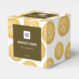 Lemon Favor Box (Productdoos) Bedankdoosjes