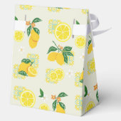 Lemon Floral Bedankdoosjes (Achterkant)