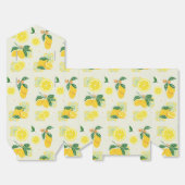 Lemon Floral Bedankdoosjes (Ongevouwen)