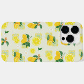 Lemon Floral Case-Mate iPhone Case (Achterkant (horizontaal))
