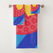 Lemon Flower Bord Bad Handdoek (Insitu)