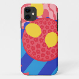 Lemon Flower Bord Case-Mate iPhone Case