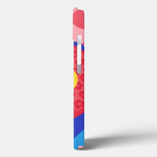 Lemon Flower Bord Case-Mate iPhone Case (Achterkant / Links)