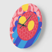 Lemon Flower Bord Grote Klok (Hoek)