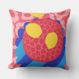 Lemon Flower Bord Kussen