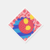 Lemon Flower Bord Servet (Hoek)