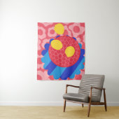 Lemon Flower Bord Wandkleed (In situ)