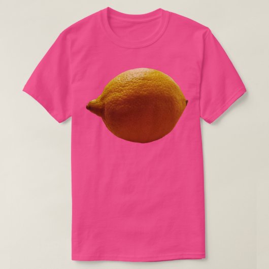 Lemon Food Foto T-shirt (Design voorkant)