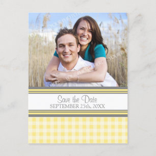 Lemon Foto Sla de datum bruiloft Briefkaarten