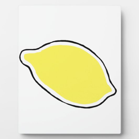 Lemon Fotoplaat (Voorkant)