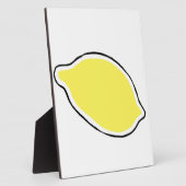 Lemon Fotoplaat (Zijkant)