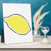 Lemon Fotoplaat (Zijkant)