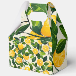 "Lemon Fox Gift Box" Bedankdoosjes