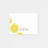 Lemon Fresh dag post het notities Post-it® Notes (Voorkant)