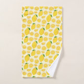 LEMON FRESH FRUIT PATTERN BATH TOWEL SET BAD HANDDOEK (Handdoek)
