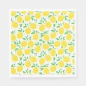 LEMON FRESH FRUIT PATTERN NAPKIN SERVET (Voorkant)
