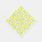 LEMON FRESH FRUIT PATTERN NAPKIN SERVET (Hoek)
