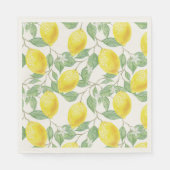 LEMON FRESH FRUIT PATTERN NAPKIN SERVET (Voorkant)