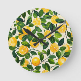 Lemon Fresh polshorloge Ronde Klok