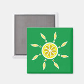 Lemon Fresh Sunshine Magneet (Voorkant / Achterkant)
