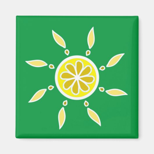 Lemon Fresh Sunshine Magneet (Voorkant)