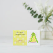 Lemon Frost Ontwerpers Taart Zakelijke Kaart Visitekaartje (Staand voorkant)