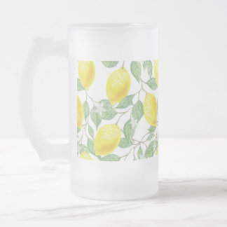 Lemon Frosted Mok