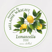 Lemon Fruit Canning Labels (Design 2)