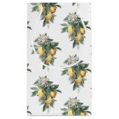 Lemon Fruit Glossy Gift Bag Klein Cadeauzakje (Achterkant)