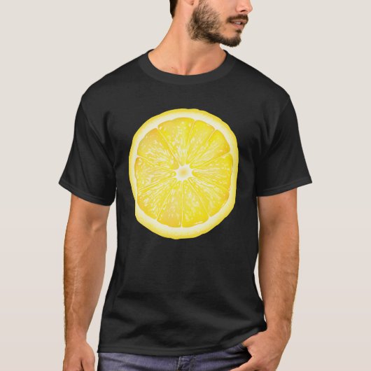 Lemon Fruit Group Kostuum Grappig Halloween Party T-shirt (Voorkant)