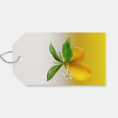 Lemon Fruit Lemoncello Cadeaulabel (Achterkant Horizontaal)