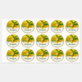 Lemon Fruit Lemoncello Labels (Vel)