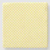 Lemon Fruit Pattern Stenen Onderzetter (Voorkant)