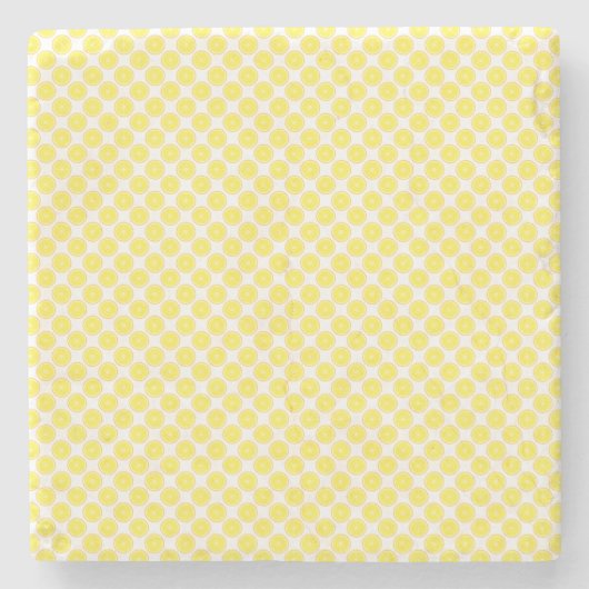 Lemon Fruit Pattern Stenen Onderzetter (Voorkant)