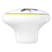 Lemon Fruit Round Keramische Knop (Zijkant)