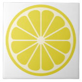 Lemon Fruit Slice Tegeltje (Voorkant)