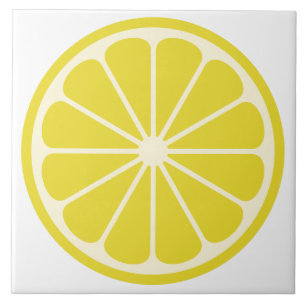 Lemon Fruit Slice Tegeltje