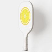 Lemon Fruit Slice Yellow Pickleball Paddle (Links)
