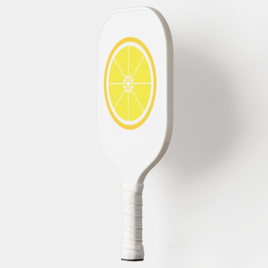 Lemon Fruit Slice Yellow Pickleball Paddle (Links)