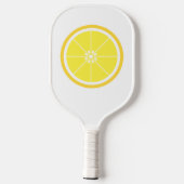 Lemon Fruit Slice Yellow Pickleball Paddle (Achterkant)