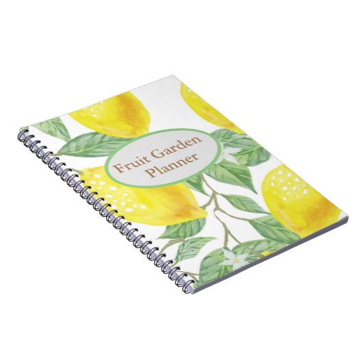 Lemon Gardening Journal Notitieboek (Rechterzijde)