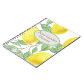 Lemon Gardening Journal Notitieboek (Linkerzijde)
