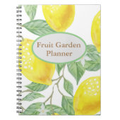 Lemon Gardening Journal Notitieboek (Voorkant)