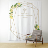 Lemon geeft de gouden Heilige Communistische Achte Wandkleed (In situ)