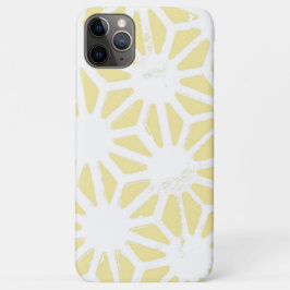 Lemon geel geometrisch patroon Case-Mate iPhone case